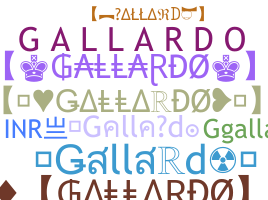 Kælenavn  - Gallardo