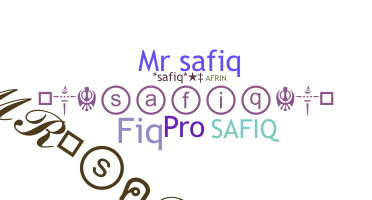 Kælenavn  - Safiq
