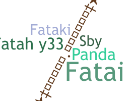 Kælenavn  - Fatah