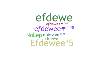 Kælenavn  - efdewee45