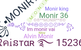Kælenavn  - Monir