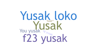 Kælenavn  - YusaK