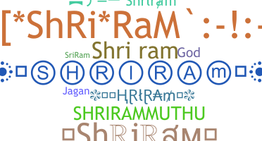 Kælenavn  - Shriram