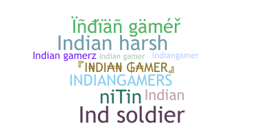 Kælenavn  - Indiangamers