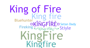 Kælenavn  - kingfire