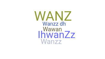 Kælenavn  - wanzz