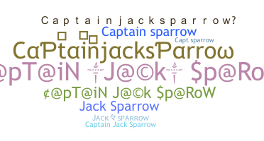 Kælenavn  - Captainjacksparrow