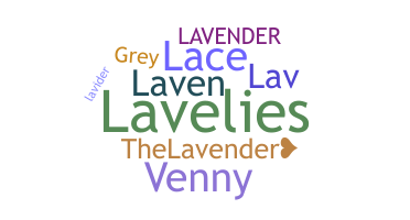 Kælenavn  - Lavender