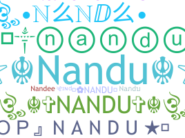 Kælenavn  - Nandu