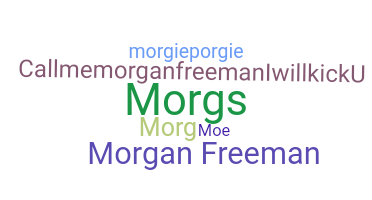 Kælenavn  - Morgan