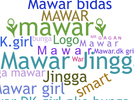 Kælenavn  - Mawar