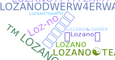 Kælenavn  - Lozano