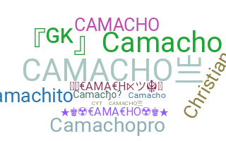 Kælenavn  - Camacho