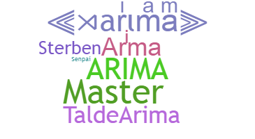 Kælenavn - Arima