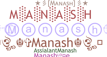 Kælenavn  - Manash
