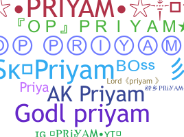 Kælenavn  - Priyam