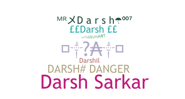 Kælenavn  - Darsh