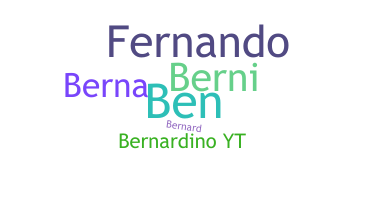 Kælenavn - Bernardino