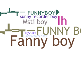 Kælenavn  - FunnyBoy