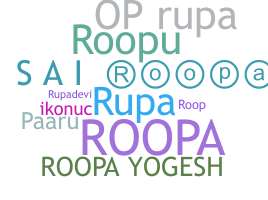 Kælenavn  - Roopa