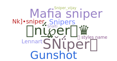 Kælenavn  - snipers