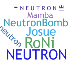 Kælenavn  - Neutron