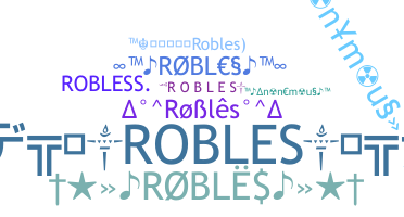 Kælenavn  - Robles
