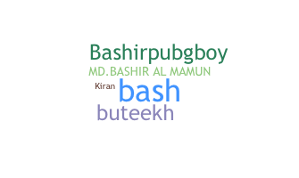 Kælenavn  - Bashir