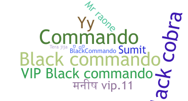 Kælenavn  - BlackCommando