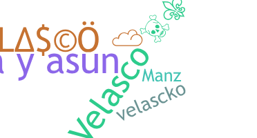 Kælenavn - Velasco