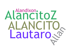 Kælenavn  - Alancito