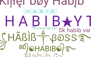 Kælenavn  - Habib