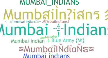 Kælenavn  - MumbaiIndians