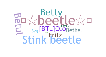 Kælenavn  - beetle