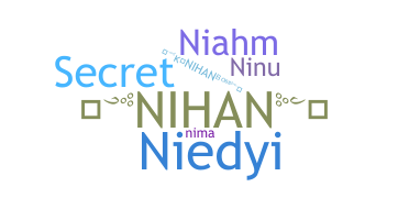 Kælenavn  - Nihan