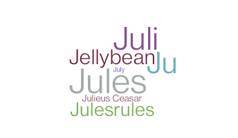 Kælenavn  - Julie