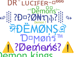 Kælenavn  - Demons