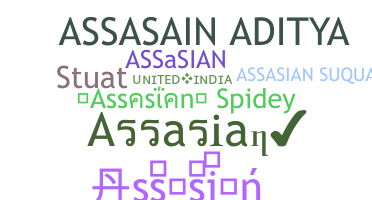 Kælenavn  - Assasian