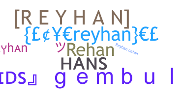 Kælenavn  - Reyhan
