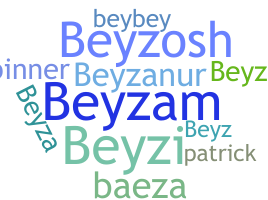 Kælenavn  - beyza