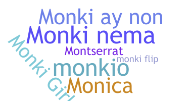 Kælenavn  - Monki