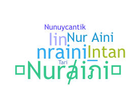 Kælenavn  - Nuraini
