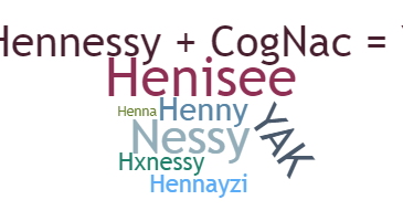 Kælenavn  - Hennessy