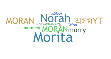 Kælenavn  - Moran