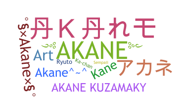 Kælenavn  - Akane