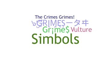 Kælenavn  - Grimes