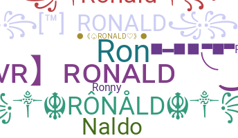 Kælenavn  - Ronald