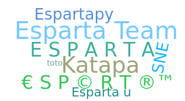 Kælenavn  - Esparta