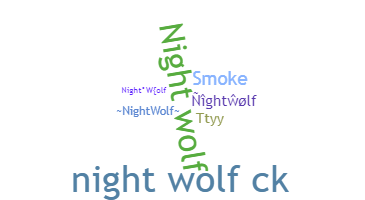 Kælenavn  - NightWolf