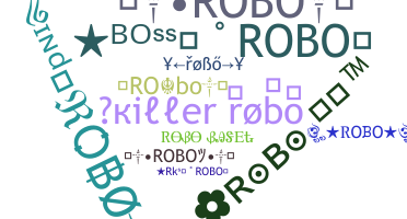 Kælenavn  - Robo